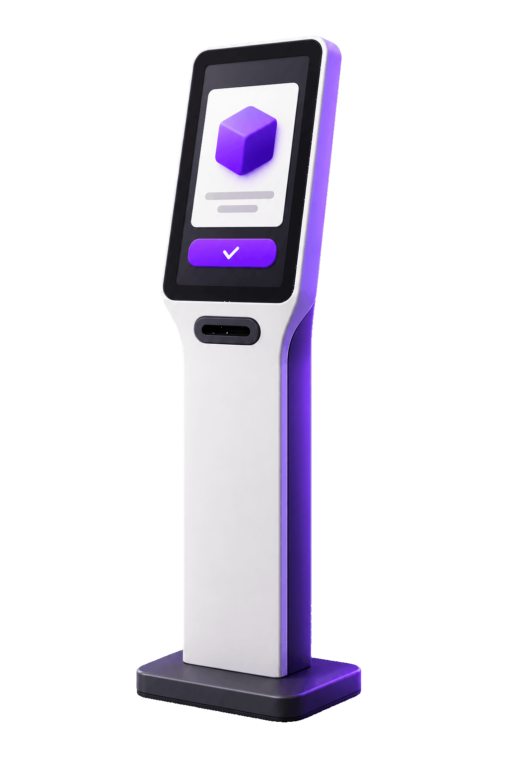 Trapyfy self-service kiosk for in-person checkout