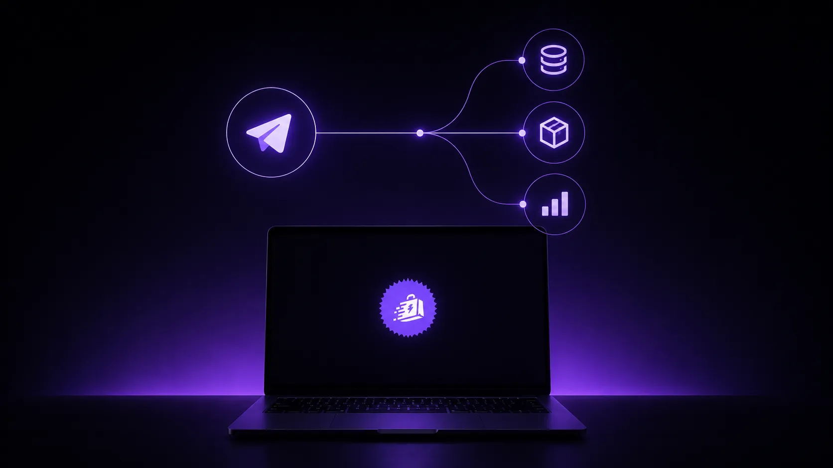 Telegram store API integration syncing orders, inventory and analytics