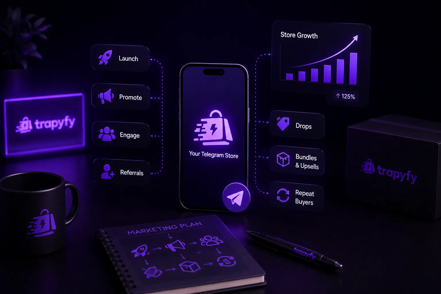 Telegram Store Marketing Plan: How to Launch, Promote and Grow Your Shop