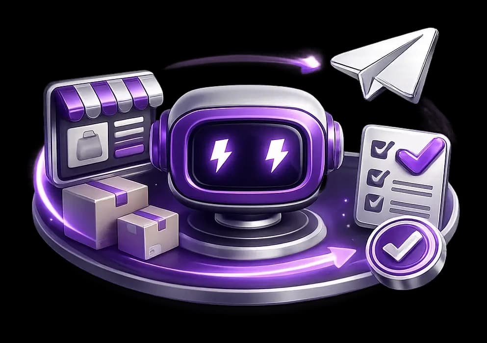 Trapyfy chat commerce platform connecting Telegram shops, orders, inventory and payment workflows